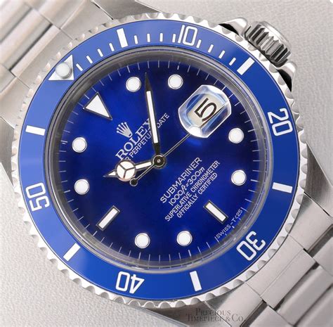 bluemarine rolex|rolex submariner blue face stainless.